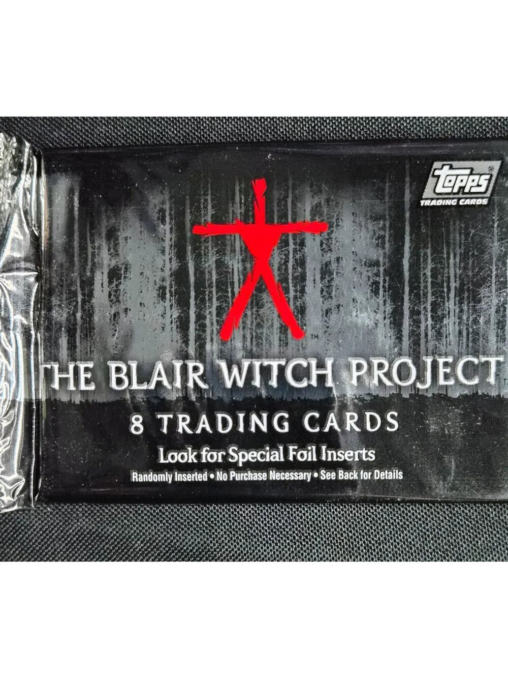 1999 Topps The Blair Witch Project Trading Cards Lot of 4 Packs 8 Cards Per Pack